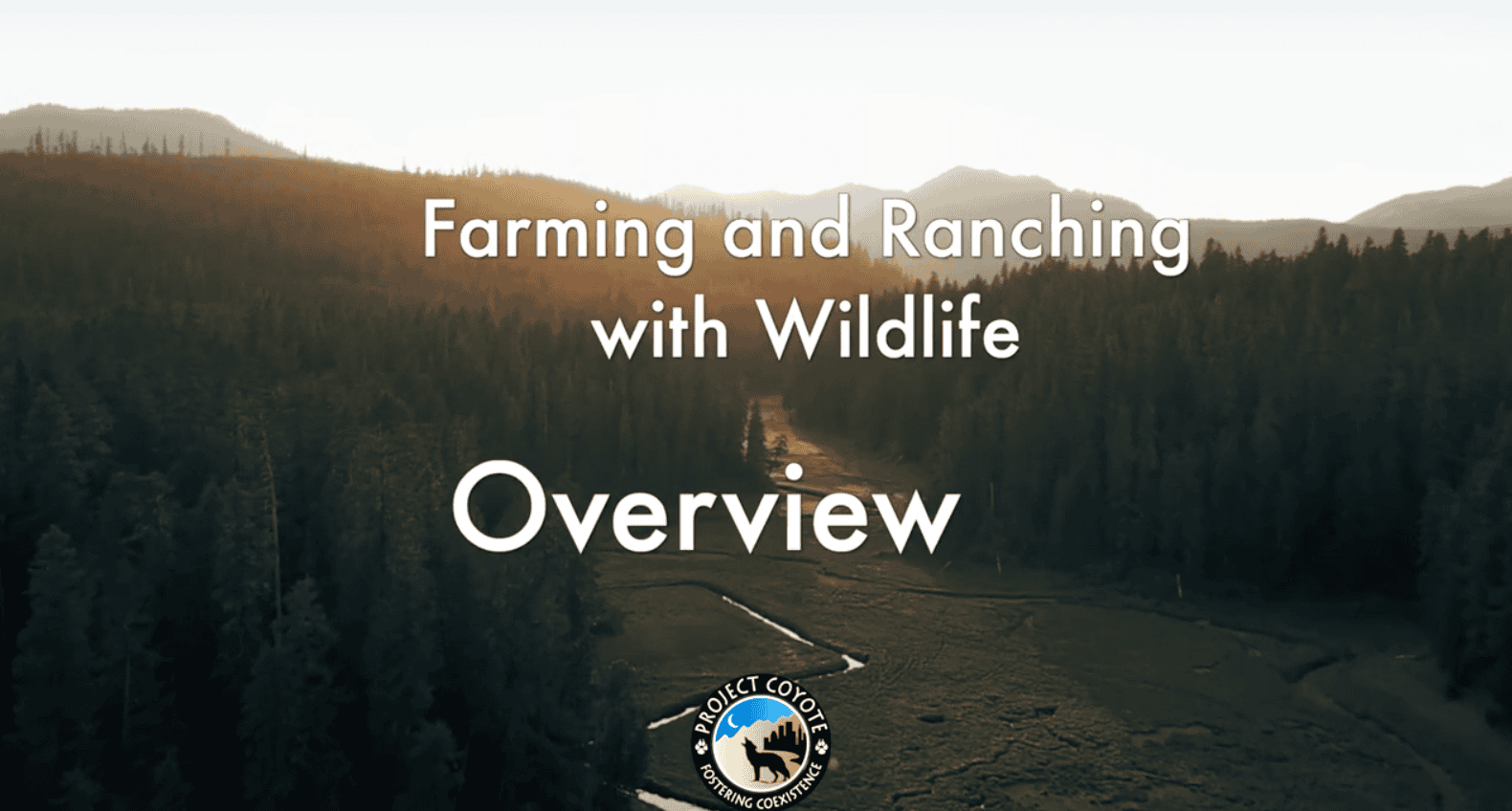 Farming & Ranching with Wildlife Overview